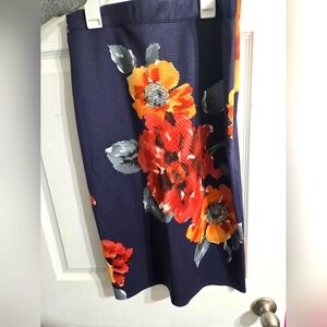 Pencil skirt Floral